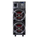 Caixa-de-Som-Amplificada-Aca-1101-Black-Duplo-8-Led-Tws-1100w-Bluetooth