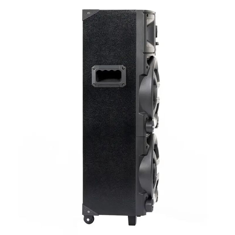 Caixa-de-Som-Amplificada-Aca-1101-Black-Duplo-8-Led-Tws-1100w-Bluetooth