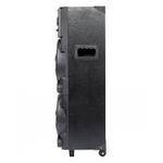 Caixa-de-Som-Amplificada-Aca-1101-Black-Duplo-8-Led-Tws-1100w-Bluetooth