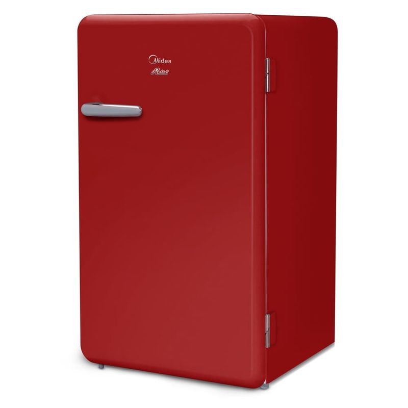 Frigobar-Midea-95-Litros-Rubi-MRV10V1-Retro-Vermelho