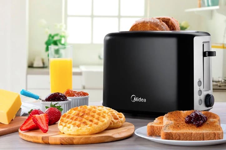 Torradeira-Eletrica-Automatica-QuickToast-Preta-Midea