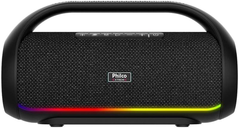 Caixa-Speaker-Philco-PBS220BT-Extreme-Bluetooth-5.3-Flash-Light-220W