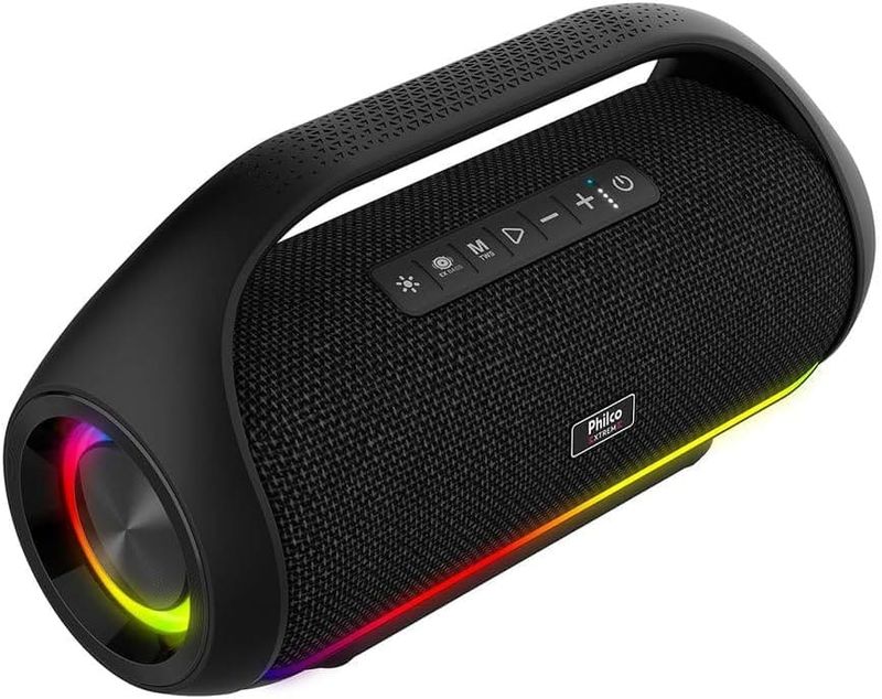 Caixa-Speaker-Philco-PBS220BT-Extreme-Bluetooth-5.3-Flash-Light-220W