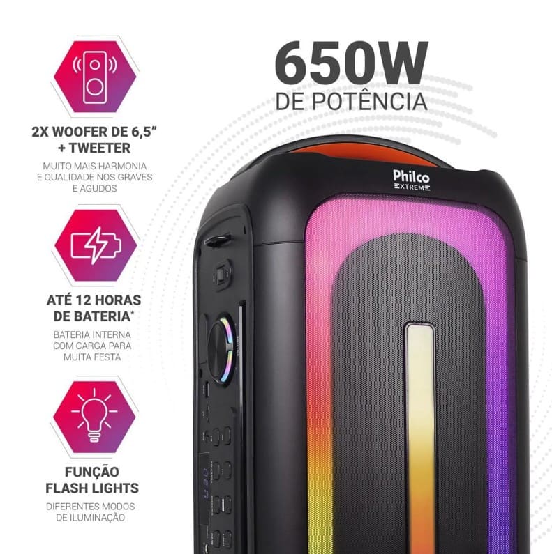 Caixa-de-Som-Amplificada-Philco-Bluetooth-5.3-650W-PCX6701-