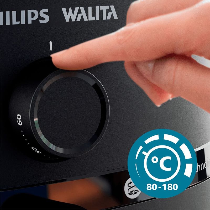 Fritadeira-Airfryer-Serie-1000-XL-Philips-Walita-Preta-1700W---NA130
