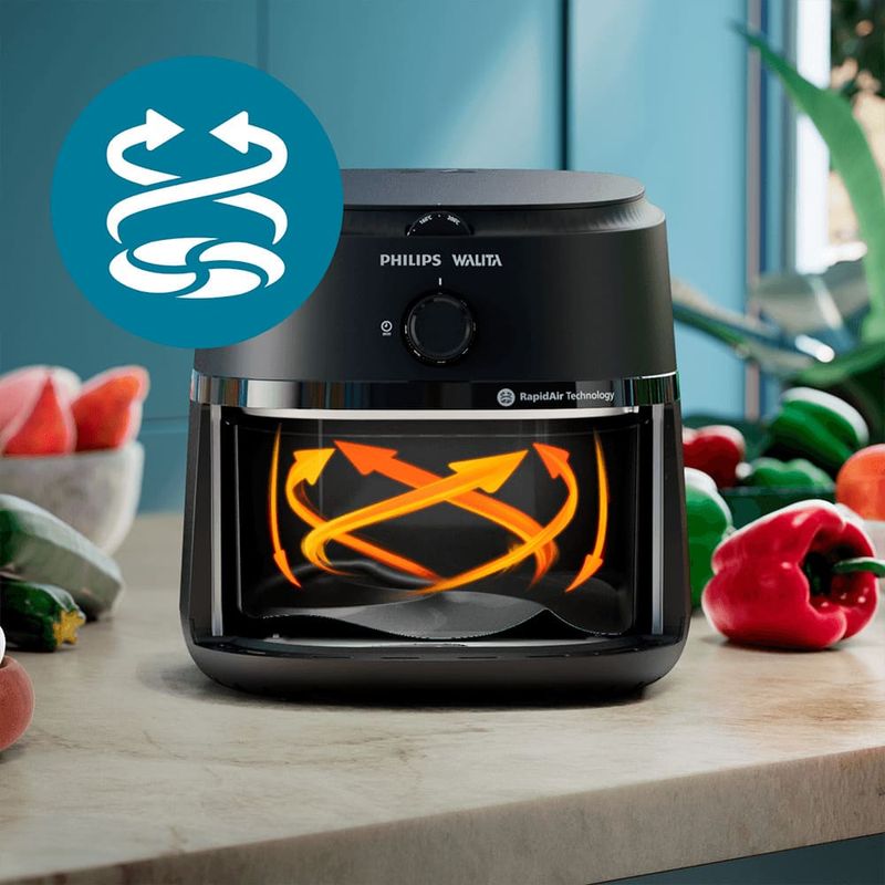 Fritadeira-Airfryer-Serie-1000-XL-Philips-Walita-Preta-1700W---NA130