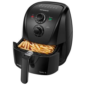 Fritadeira Elétrica 4 Litros Air Fryer Mondial AFN40BF Preta