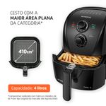 Fritadeira-Eletrica-4-Litros-Air-Fryer-Mondial-AFN40BF-Preta