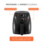 Fritadeira-Eletrica-4-Litros-Air-Fryer-Mondial-AFN40BF-Preta