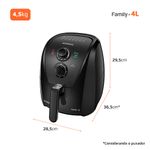 Fritadeira-Eletrica-4-Litros-Air-Fryer-Mondial-AFN40BF-Preta