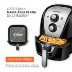 Fritadeira-Eletrica-4-Litros-Air-Fryer-Mondial-AFN-40BI-Inox