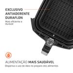 Fritadeira-Eletrica-4-Litros-Air-Fryer-Mondial-AFN-40BI-Inox