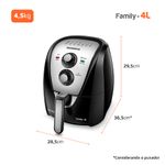 Fritadeira-Eletrica-4-Litros-Air-Fryer-Mondial-AFN-40BI-Inox