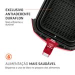 Fritadeira-Eletrica-4-Litros-Air-Fryer-Mondial-AFN40RI-Vermelha