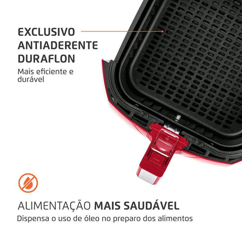 Fritadeira-Eletrica-4-Litros-Air-Fryer-Mondial-AFN40RI-Vermelha