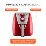 Fritadeira-Eletrica-4-Litros-Air-Fryer-Mondial-AFN40RI-Vermelha