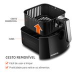 Fritadeira-Eletrica-5-Litros-Air-Fryer-Mondial-AFN-50BI-Preta