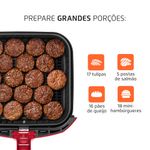 Fritadeira-Eletrica-Mondial-Air-Fryer-Grand-Family-5L-1900W-Vermelho-e-Inox-AFN-50-RI