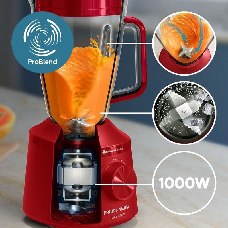 Liquidificador-Walita-Serie-3000-HR2270-3L-5-Velocidades-1000W-Vermelho