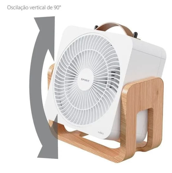 Circulador-Cubics-Spirit-Branco-Caramelo
