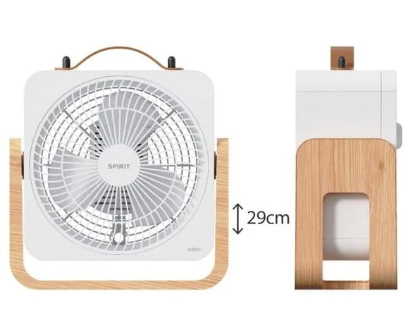 Circulador-Cubics-Spirit-Branco-Caramelo