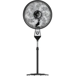 Ventilador Wap Flow Turbo 50cm 8 Pás 3 Velocidades 180W - Preto/Cinza