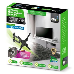 Suporte Multiarticulado ELG Full40 Pro para TVs LED, LCD e Plasma de 26" a 55"