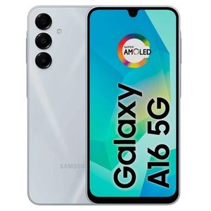 Samsung Galaxy A16 5G, Exynos 1330, 128GB, 4GB RAM, Câmera Tripla 50MP, NFC, Knox Vault, Tela 6,7".