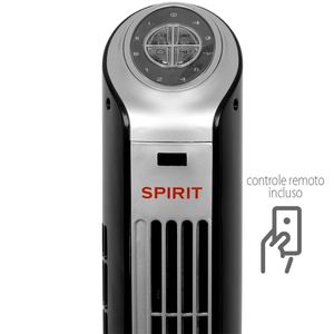 Ventilador Torre Spirit Maxximos Elegant TS1200 Preto/Prata