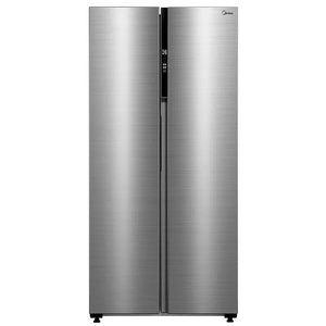 Geladeira Midea 442 Litros Side By Side MDRS598FGA041 Inox