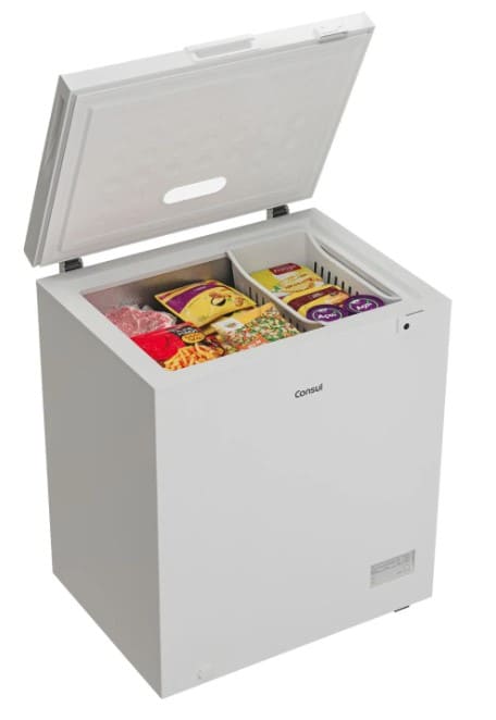 Freezer Horizontal Consul 142L - CHA14AB Branco - Telerio