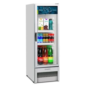Refrigerador Expositor Vertical Metalfrio 256 Litros Slim VB25 Branco