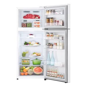 Geladeira LG 375 Litros Frost Free Inverter GN-B372PQWB.ASWFSBS Branca