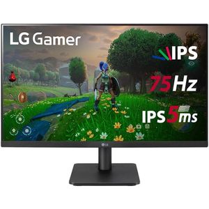 Monitor LG 23.8" Full HD Inclinação 75Hz 5ms Preto 24MP400-B.AWZM
