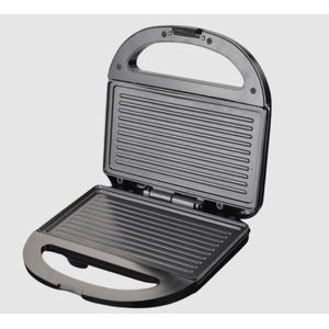 Grill e Sanduicheira Elétrica Preto Essencial Itatiaia