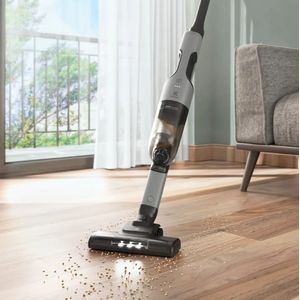 Aspirador de Pó Vertical Sem Fio Electrolux Ergorápido 2 em 1 Cyclonic Power até 30 min Cinza (ERG018)