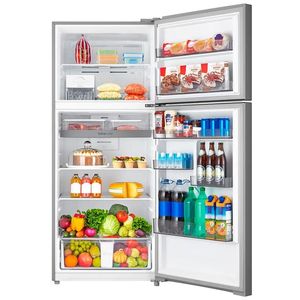 Geladeira Frost Free Duplex 473L Inverter cor Inox Midea