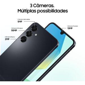 Smartphone Samsung Galaxy A16 4G 256GB 8GB RAM Tela 6.7" NFC