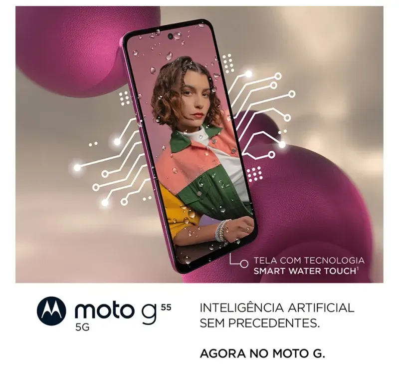 Smartphone Motorola Moto G55 5G 256GB 16GB Preto 8