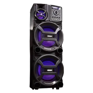 Caixa de Som Amplificada Amvox ACA 2201 Pesadão II Led BT 2200w