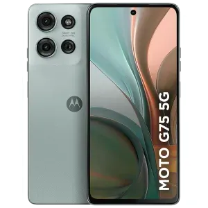 Smartphone Motorola Moto G75 XT2437 5G 256GB 16GB (8GB RAM + 8GB RAM Boost) Moto AI Ultrarresistência Militar - 6.8" Cinza