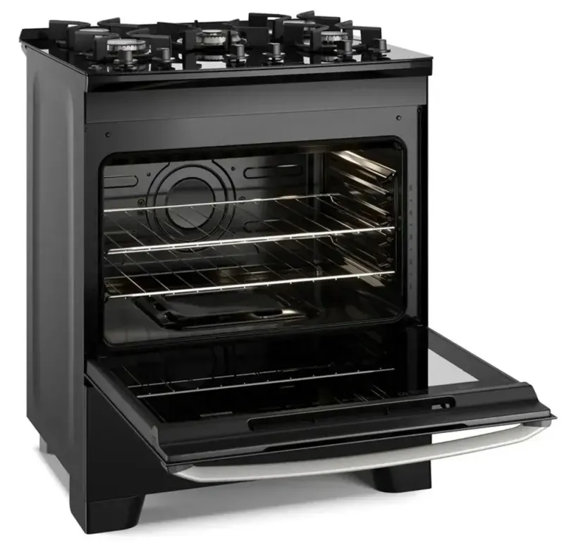 Fogao 5 Bocas Electrolux FE5GB Mesa de Vidro Preto 3
