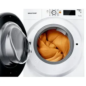 Lava e Seca Brastemp 10,1Kg BNQ10AB Água Branca Quente com Ciclo Tira Manchas Pro e Ciclo 1h Pronto para vestir
