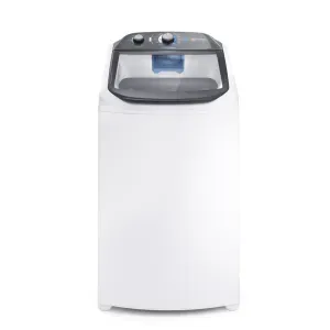 Máquina de Lavar Electrolux 13g Efficient Branca com Duplo Dispenser. Cesto Inox. Máxima Diluição (LDA13)