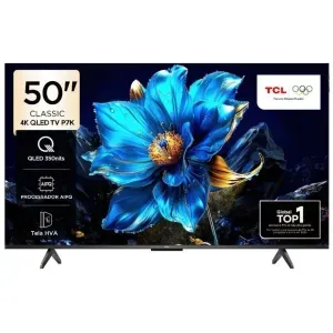 Smart TV TCL 50″ P7K QLED 4K UHD – Google TV • Dolby Vision & Atmos • AiPQ • HDMI 2.1 Gamer
