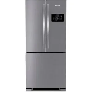 Geladeira Brastemp French Door Frost Free A+++ 554L Inox Bro85ak