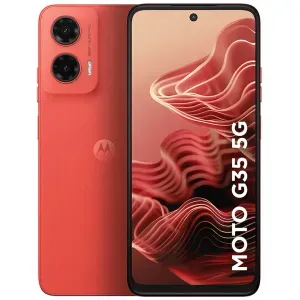 Smartphone Motorola Moto G35 5G 256GB 12GB (4GB RAM + 8GB RAM Boost) NFC 6.7" Coral