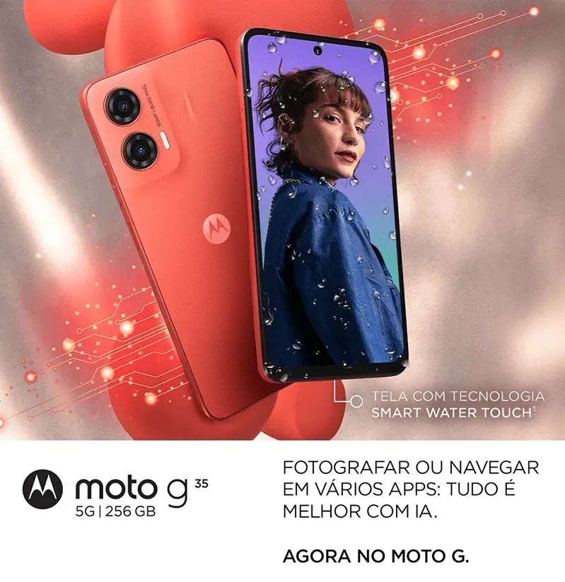 Smartphone Motorola Moto G35 Coral 2