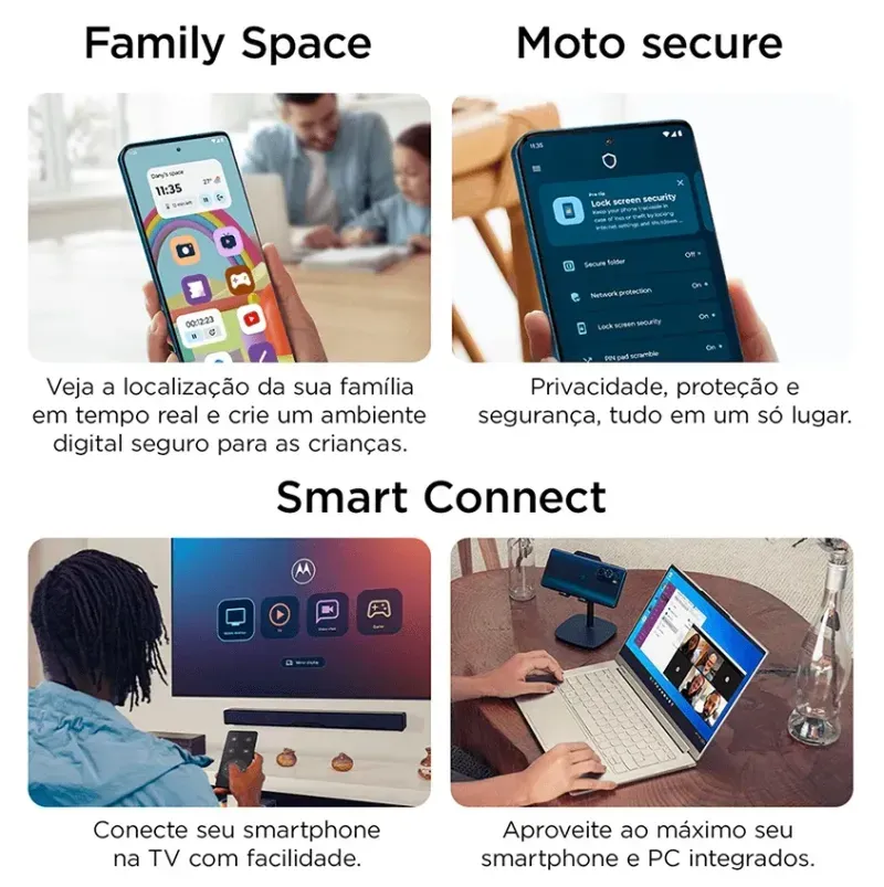 Smartphone Motorola Moto G35 Coral 10