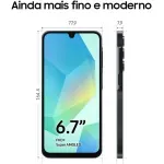 Smartphone Samsung Galaxy A16 Cinza 8
